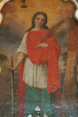Obraz św. Barbary