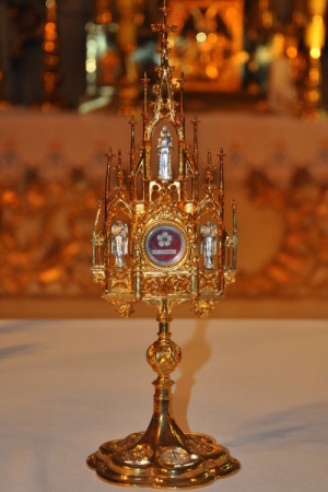 Relikwiarz św. Faustyny Kowalskiej