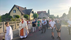 Procesja  na zakończewnie oktawy
 Bożego Ciała